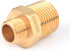 4 Pack RV Faucet Adapter - 1/2 to 3/8 Reducer Brass Compression Fitting for Plumbing Water Hose