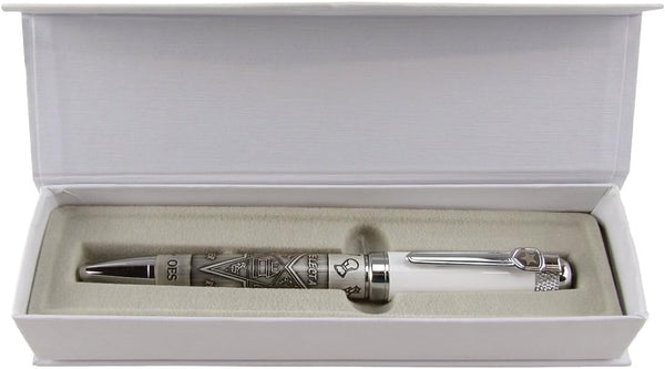 Eastern Star Masonic Quality Heavy Weight Ballpoint Pen Gift Box Set