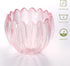 5" 4.25" 2 Pack Shenmoyl Tulip Lamp Shades Replacement, Dia. * H Pink Glass Sconce Shade Heavy and Thick for Wall