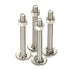 3/8-16 x 4-1/2" Hex Head Bolts with Hex Nuts and Washers - Fully Threaded Stainless Steel 18-8