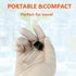 20 PCS 4 ML Clear Small Liquid Sample Glass Vials with Screw Caps, Leak-Proof Vial