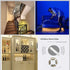 KUCAM Closet Powered,6000K Closet, Motion Sensor Wardrobe Light, LED Strip Lights, PIR Auto on/Off, Battery White