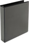Universal UNV30721 Deluxe Easy-to-Open D-Ring View Binder, 1.5 in. Capacity, 11 in. x 8.5 in., Black