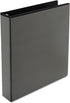 Universal UNV30721 Deluxe Easy-to-Open D-Ring View Binder, 1.5 in. Capacity, 11 in. x 8.5 in., Black