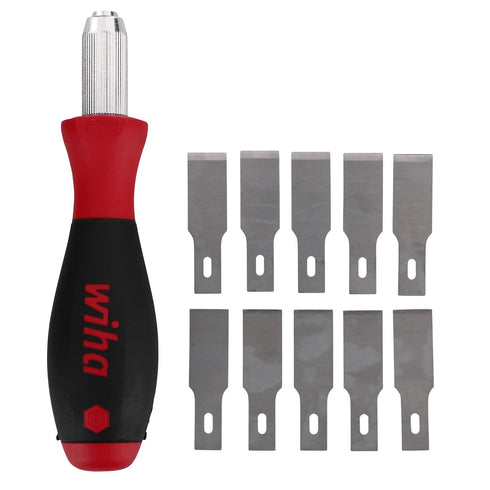 43090 Wiha Universal Razor Edged Scraper with Wiha SoftFinish Handle