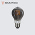 A19 Vintage Edison Filament Light Bulb, Warm White Antique Flexible Spiral, E26 Base, 4 Pack