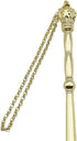 IEUDNS Bible Pointer Hand Pointer, Works of Art, Connected Chain Decorated,Bible Reading Tool,Torah Pointer, Gold Crown
