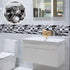 Livebor Peel and Stick Backsplash Wallpaper, 11.8inch x 196.8inch Tile Contact Paper for Kitchen Countertops