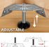 4PK, (71157E) POWERTEC Corner Leveling Feet Heavy Duty Adjustable Corner Bracket Levelers with Nylon Foot for Cabinets