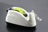 Heavy Base Nonskid Desk Tape Dispenser, One-Hand Dispensing, White (2 Pack)