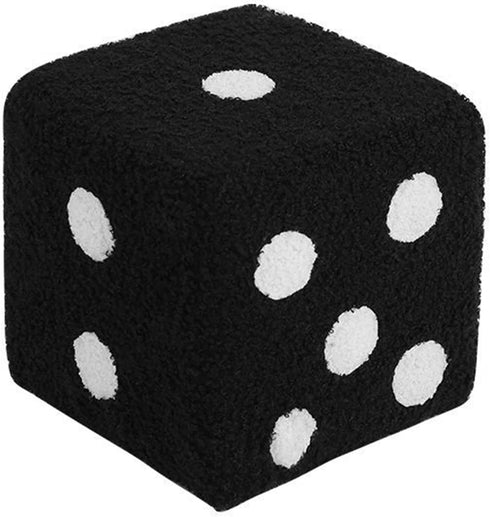 RiToEasysports 8x8x8 Inch Foot Stool, Soft Cube Design with Solid Wood Frame and High Density Foam Foot Rest