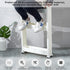 UEncounter 3.54 Slim Storage Cart Durable Bathroom Organizer Slide Out Storage Cart Rolling Utility Cart Slide Out