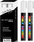 White Liquid Chalk Markers - 3-6mm Chisel Tip, 3mm Fine Tip, for Chalkboard Signs, Windows, Blackboard