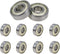 6000Z Double Shielded Ball Bearings – Small Bearings 26mm x 10mm x 8mm, 10pcs