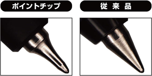 Uni Jetstream EDGE 0.38mm Oil-based Ballpoint Pen, Black Red Body