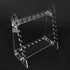 GLOGLOW Pipettor Stand, Organic Glass Pipette Holder, Pipette Supporting Rack for