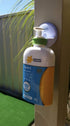 AngellPod Original Repositionable Wall Mount Hand Sanitiser Pump Bottle Holder for Any Size Bottle. Hand sanitizer
