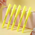 Thenshop 200 Pcs Yellow Highlighters Bulk, Pocket Style Gel Highlighter for Bible, No Bleed Thin Highlighters for Adults