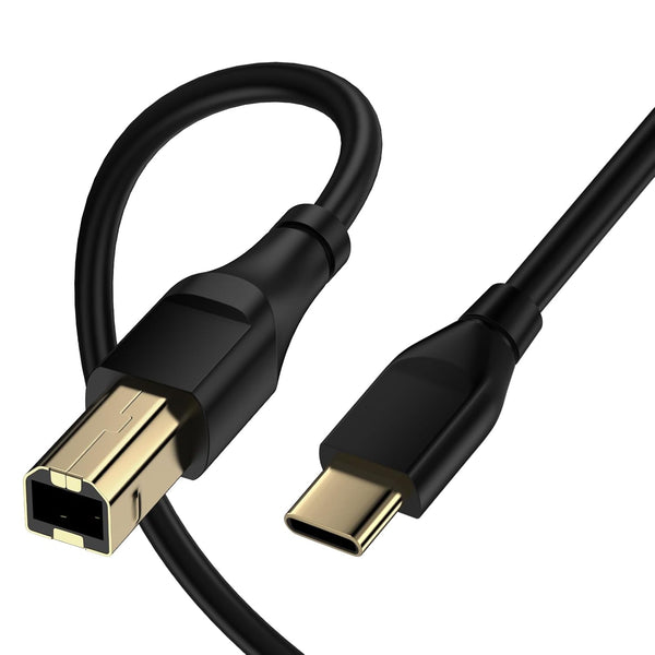USB C to Printer Cable 3FT Short Type B to Type C