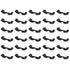 30PCS 35MM DIN Rail Cut Out Protector Black Terminal Block for Industrial Automation Systems