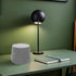 18.5cm MAGICLULU Fabric Table Lamp Shade Replacement, Grey Linen Lampshade Cover for Bedroom Office Living Room Bedside