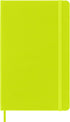 Moleskine Classic Notebook, Hard Cover, Large (5" x 8.25") Ruled/Lined, Lemon Green, 240 Pages