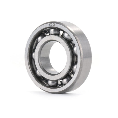 XIKE 2 Pcs 6900 C3 Deep Groove Bearing, 10x22x6mm, Chrome Steel Open C3 Clearance Bearing for Industrial Wheels, Pump