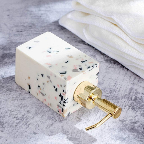 GRDDBZA (220ml) Art Soap Dispenser for Bathroom Kitchen Hotel, Household Sink Bathroom Kitchen Hand Sanitizer Soap