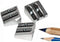 KUM 2-hole Pencil Sharpener Magnesium Alloy Wedge Profile by Kum