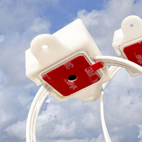 12 PIAOLGYI Mount for Govee Non-Pro Outdoor LED Lights, Pcs Plastic, Easy Installation, Secure Support