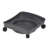 Mighty Tuff Rolling Dolly, Made in USA, Gray, Heavy Duty Plastic Utility