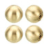 PATIKIL 25mm/1" Ball Lamp Finials Caps Knob, 4 Set Solid Brass Lamp Shade