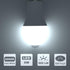 ORALUCE Motion Sensor Light Bulbs Indoor Outdoor 60 Watt Equivalent, A19 E26 9W Motion Activated LED Bulb 6000K Cool