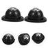 4pcs Amosfun Self Adhesive Large Mini Caster Wheels with Screws Swivel Steel Pulley for Furniture Kitchen Appliances