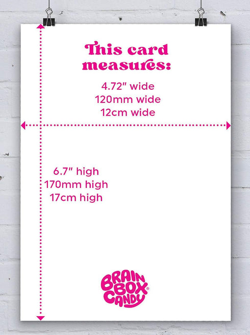 Brainbox Candy - Funny Anniversary Card - 'One Night Stand' - Cute Cards For Husband Wife Boyfriend Girlfriend Partner