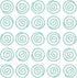 JAM PAPER Circular Paper Clips, Round Paperclips, Teal, 50/Pack