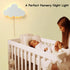 Azorteja Cloud-Night-Light for Bedroom, Kawaii Kids Cloud Lights Baby Nursery, Cute Floating Lamp Room Decor