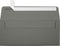 LUXPaper Business Envelopes #10 | Peel & Press | 4 1/8" x 9 1/2" | Smoke Gray | 50 Qty, 80lb. Text