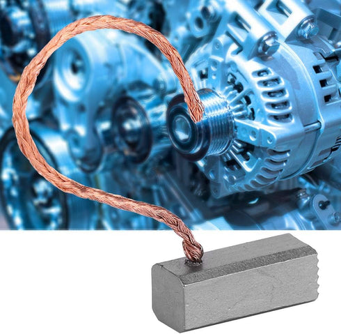 Motor Carbon Brush Replacement, 100PCS 6 x 6 x 15mm for Electric Energy Motor