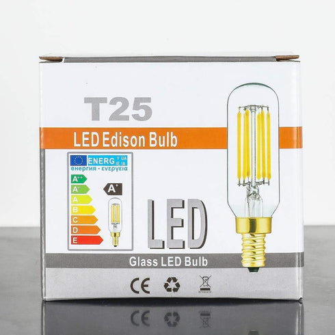 Leools E12 LED Bulb, Dimmable 6W Equal to 60 Watt, Soft White 3000K, E12 Candelabra Bulb, 6-Pack