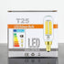 Leools E12 LED Bulb, Dimmable 6W Equal to 60 Watt, Soft White 3000K, E12 Candelabra Bulb, 6-Pack