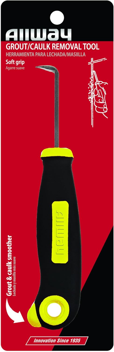 ALLWAY GCR Soft-Grip Grout & Caulk Removal Tool by ALLWAY