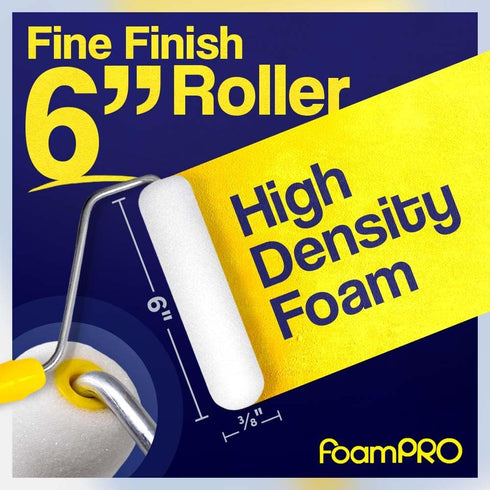 FOAM PRO 176-10 Foam Paint Roller, Pack of 10