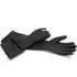 Black Rubber Gloves Extra Large, 22" Long, Chemical Resistant for Heavy Duty Cleaning