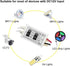 IP67 15W 12V 120VAC 12V MR11/MR16 Bulbs, (4-Pack) Klarlight Waterproof DC LED Power Supply - to DC Converter for LED