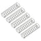 uxcell 5Pcs Compression Spring, Wire Diameter 0.016", OD 0.16", 304 Stainless Steel Coil Mechanical Compressed Spring