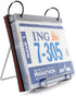 Album 5 7 6 Gone For a Run BibFOLIO Race Bib Display Stand | Silver | x x