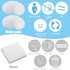 28 Packs 3 Inch(White) Tondiamo g Tube Button Covers Feeding Tube Pads Supplies Soft Abdominal Feeding Cotton Pads