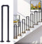PAUANI Industrial U-Shaped Stair Handrail - Safety Transitional Step Non-Slip Stairs Railing, Villa