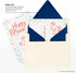 LUXPaper 4Bar A1 Contour Flap Invitation Envelopes | 3 5/8" x 5 1/8" | Navy Blue | 80lb. Text | 50 Qty